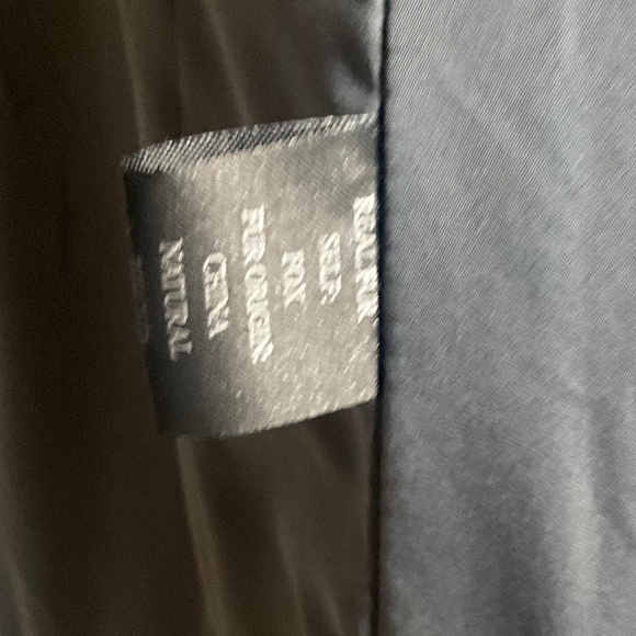 *ADRIENNE LANDAU Silver Fox Fur Jacket* - Picture 7 of 8